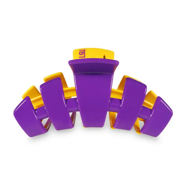 LSU Purple and Gold Hair Clip