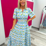 Spring Beauty Midi Dress