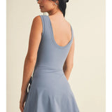 Squeeze the Day Athletic Romper Dress