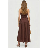 Espresso Evening Dress