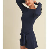 On The Move Long Sleeve Athletic Romper