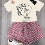 Gingham Boxer Shorts