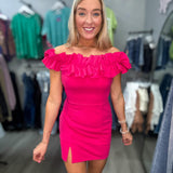 Off the Shoulder Mini Dress