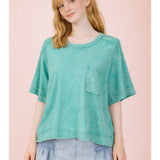 Seafoam Daze Pocket Tee