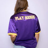 Women's Sequin Design Football Jersey