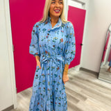 Forget-Me-Not Floral Dress