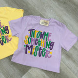 Throw Me Something Mardi Gras Graphic Tee