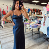 Midnight Reservations Maxi Dress