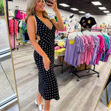 Polka Perfection Maxi Dress