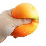 Realistic Hamburger Fluffy Slime Filled Squishy