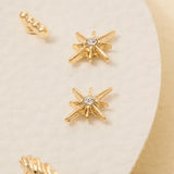 Ten Pair Stud Set | Opal and Star