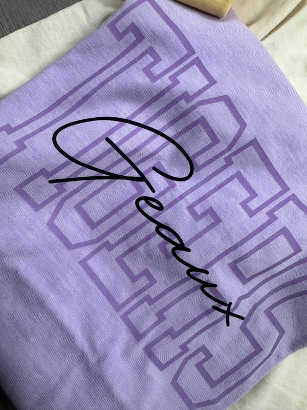 Hollow and Cursive Tiger Tee