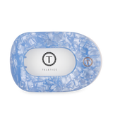 Flat Round Hair Clip | Large | Blue Lagoon