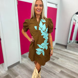 The Statement Leaf Dress