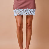 Love Me in Lace Mini Skirt