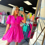 Flirty Pop Stripe Dress