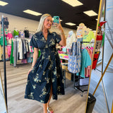 Hidden Garden Midi Dress
