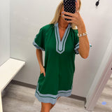 Beautiful Thoughts Dress - Green