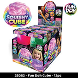 Squish & Squeeze Sparkle Cube Fidget Toy