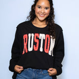 Ruston | Women's Distressed Embroidery Pullover