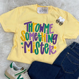 Throw Me Something Mardi Gras Graphic Tee