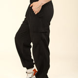 High Waisted Cargo Active Joggers w/ Pockets