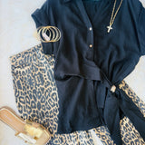 Button Tie Top