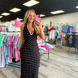 Polka Perfection Maxi Dress
