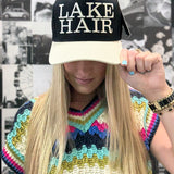 Lake Hair Trucker Hat