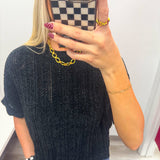 Ultra Soft Short Sleeve Sweater