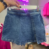 Mini Denim Skort - Dark Denim | BEST SELLER
