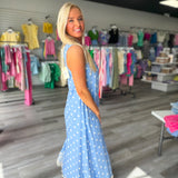 Timeless Charm Midi Blue