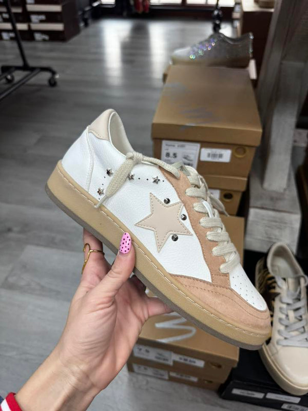 BLACK FRIDAY | The Avery Sneaker | WHITE TAN