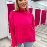 Bright Times Pink Sweater