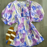 Purple Paisley Dress