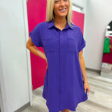 The Classic Collared T-Shirt Dress
