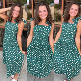Calling Me To It Polka Dot Dress