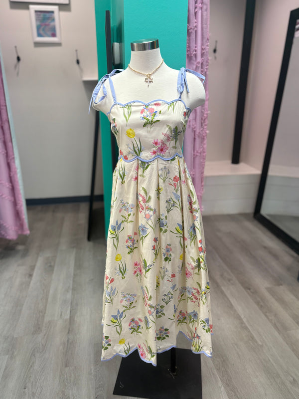 Meadow Muse Midi Dress