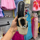 The Certify Sandal | Gold
