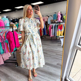 Timeless Bloom Midi Dress