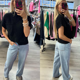The Alyssa Denim - High Rise Wide Leg