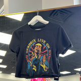 Hendrix Crop Black