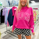 LULU MAC | Stitched Logo Mockneck