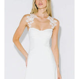 Creating My Moment Floral Lace Strap Mini Dress