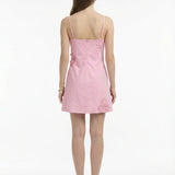 Pink Petals Mini Dress