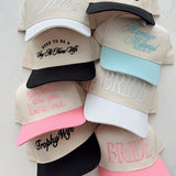 Mrs. White Vintage Trucker Hat