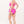 Malibu Babe Neon Pink Biki Set