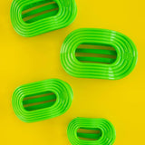 Flat Round Hair Clip | Large | Glow For It