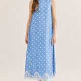 Timeless Charm Midi Blue