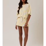 Happy Days Striped Yellow Top